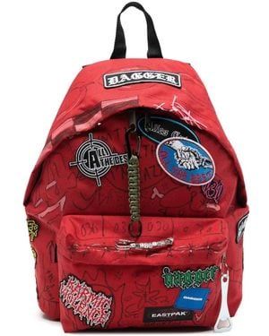 DAGGER X Eastpack Rugzak Met Grafische Print En Patch-Detail - Rood