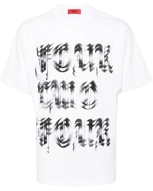 424 ロゴ Tシャツ - ホワイト