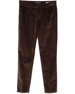 Teleria Zed Pleated Trousers - Brown