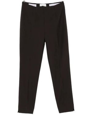 Peserico Side-Zip Pants - Black