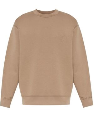 Emporio Armani ロゴ スウェットシャツ - ナチュラル