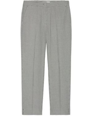 Marc O' Polo Houndsooth Tailored Pants - Gray