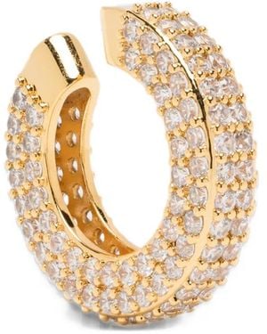 Mya Bay Super Shiny Excess Crystal-Embellished Ear Cuff - Metallic