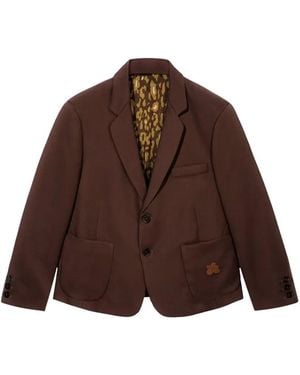 GOLF le FLEUR Single-Breasted Blazer - Brown