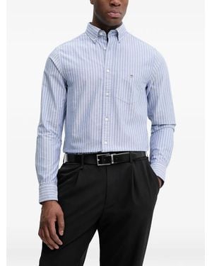 GANT Striped Pocket Shirt - Blue
