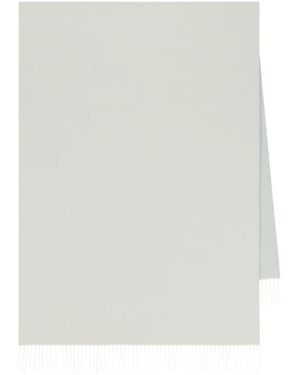 Loro Piana Fringed-Trim Scarf - White