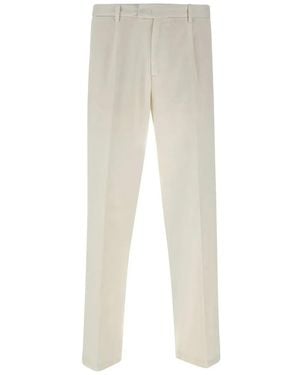 Briglia 1949 Margutta Pleated Trousers - White