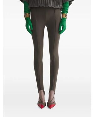Mugler Tailored Legging - Green