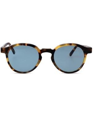 Retrosuperfuture Warhol Round-Frame Sunglasses - Blue