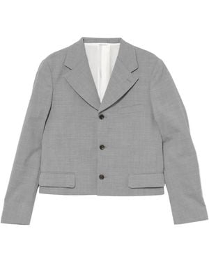 Comme des Garçons Cropped Blazer - Grey