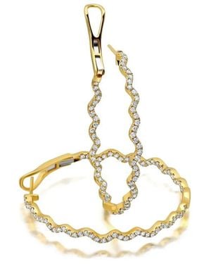 Graziela 18K Rio Diamond Earrings - Metallic