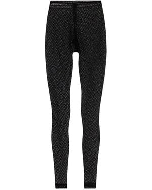 DSquared² Logo-Motif Leggings - Nero