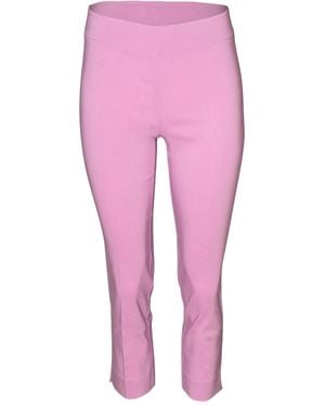 Avenue Montaigne Brigitte Cropped Trousers - Pink