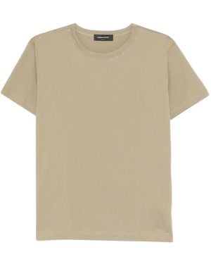 Fabiana Filippi Crew-Neck T-Shirt - Natural