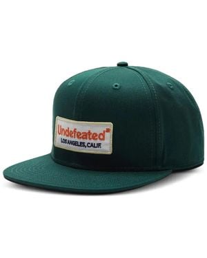 Undefeated パッチ キャップ - グリーン
