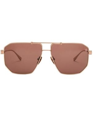 Balmain Pilot-Frame Sunglasses - Pink