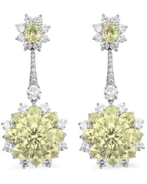 Juwelina Paris Princesse Earrings - White