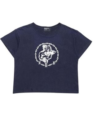 Enfants Riches Deprimes Chain T-Shirt - Blau