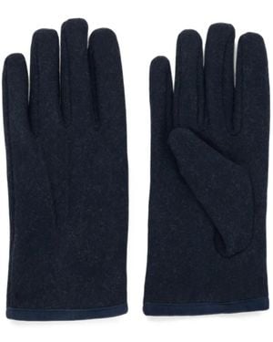 BOGGI Handschuhe Aus Wolljersey - Blau