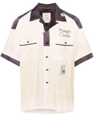 Maison Mihara Yasuhiro Bowling S/S Shirts - Natural