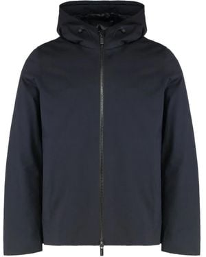 Rrd Terzilio Floating Storm Zipped-Hooded Jacket - Blue