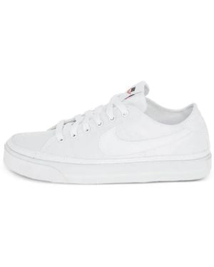 Nike Court Legacy Canvas Sneakers - White