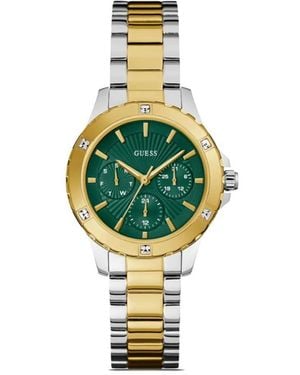 Guess Orologio Mist Con Movimento Al Quarzo 35Mm - Verde