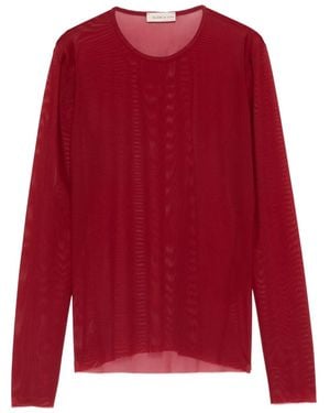 Blanca Vita Long-Sleeve Top - Red