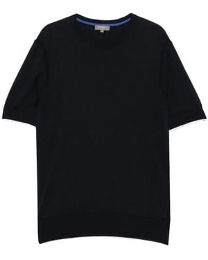 N.Peal Cashmere Newquay T-Shirt - Schwarz