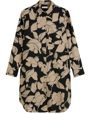 Marc O' Polo Floral-Print Mini Dress - Black