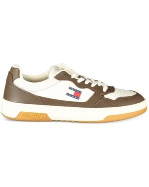 Tommy Hilfiger Sneakers Mit Logo - Mettallic