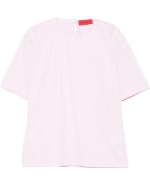 Thelatest Short-Sleeve Top - Pink