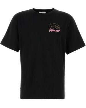 Pyrenex Logo-Print T-Shirt - Black