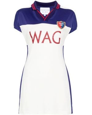 Poster Girl Wag Mini Dress - Blue