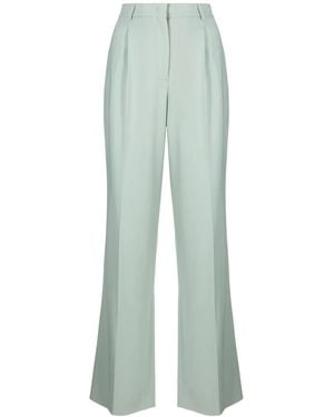 Lorena Antoniazzi High-Waist Wide-Leg Trousers - Blue