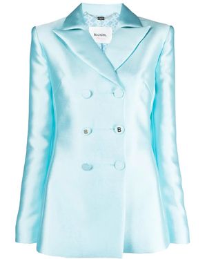 Blugirl Blumarine Double-Breasted Blazer - Blue