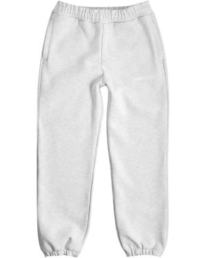 Annie Hood Logo-Print Track Trousers - White