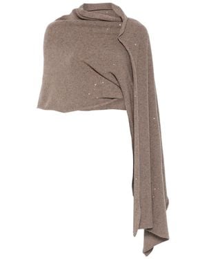 Antonelli Terenzia Vest Met Pailletten - Naturel