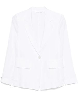 Peserico Linen Blazer - White