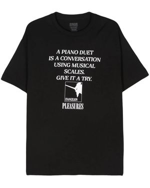 Pleasures X Evangelion Piano T-Shirt - Black