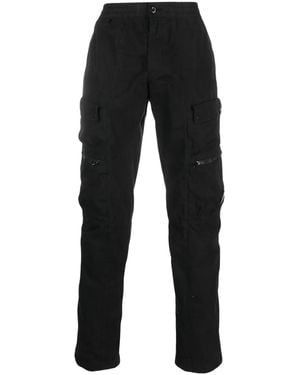 C.P. Company Microreps Regular Utility Trousers - Black