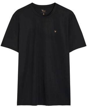 Now You Live Shearsby Logo-Detail T-Shirt - Black