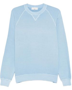 FILIPPO DE LAURENTIIS Sweatshirt mit Raglanärmeln - Blau
