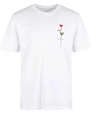 Societe Anonyme T-Shirt Rose Con Stampa Grafica - Bianco