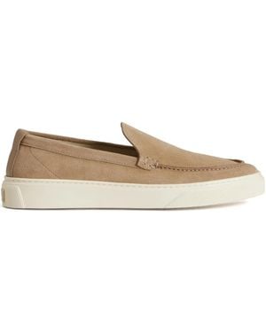 Woolrich Loafer aus Wildleder - Natur