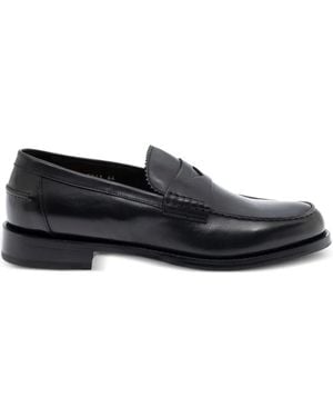 Doucal's Almond Toe Loafers - Black