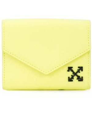 Off-White c/o Virgil Abloh Arrow Logo Purse - Yellow