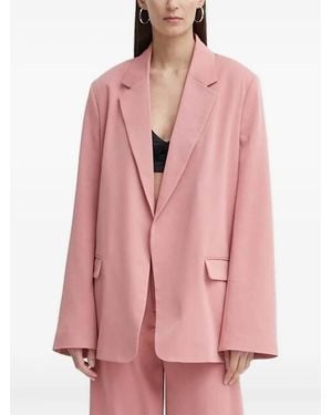 DRYKORN Open-Front Blazer - Pink