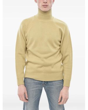 Paolo Pecora Turtleneck Jumper - Yellow