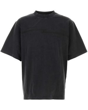 Alexander Wang Kurzärmeliges T-Shirt - Schwarz